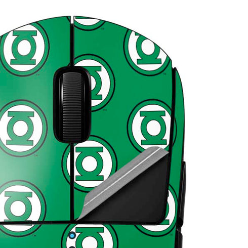 DC Comics Green Lantern Logo Pattern G Pro Wireless Gaming Mouse Skin