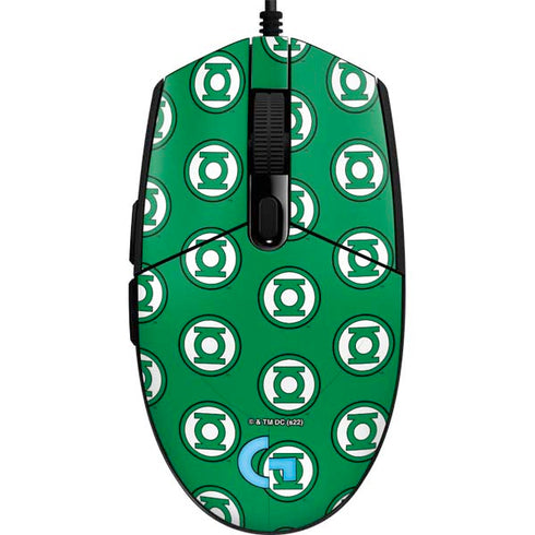 DC Comics Green Lantern Logo Pattern G203 Prodigy RGB Wired Gaming Mouse Skin