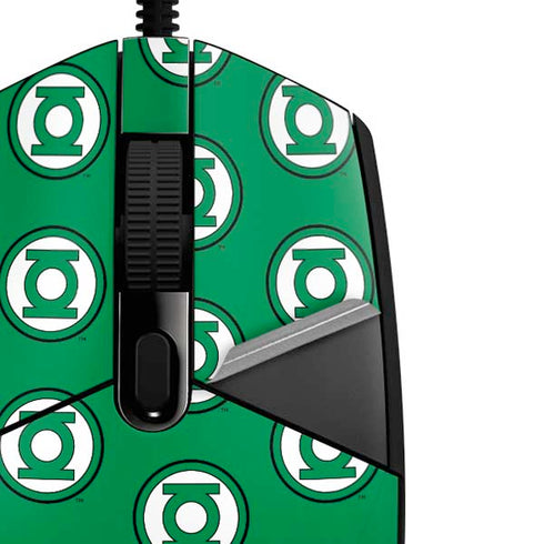 DC Comics Green Lantern Logo Pattern G203 Prodigy RGB Wired Gaming Mouse Skin