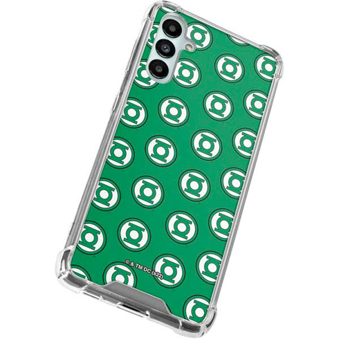 DC Comics Green Lantern Logo Pattern Gabb Phone 4 Clear Case