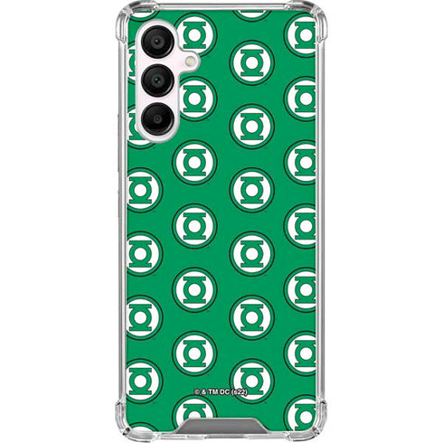 DC Comics Green Lantern Logo Pattern Galaxy A16 5G Clear Case