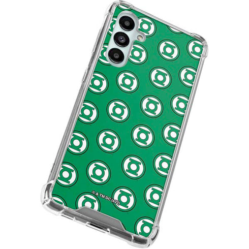 DC Comics Green Lantern Logo Pattern Galaxy A16 5G Clear Case