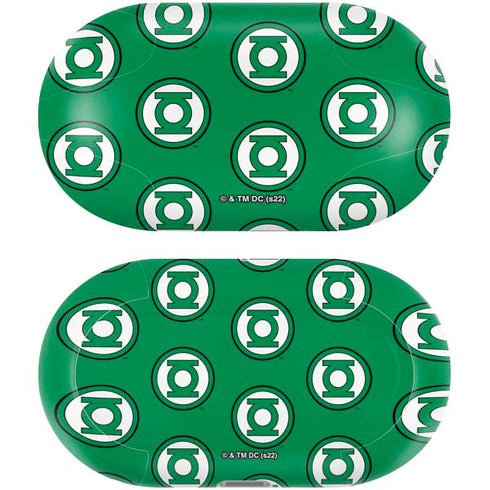 DC Comics Green Lantern Logo Pattern Galaxy Buds Plus Skin