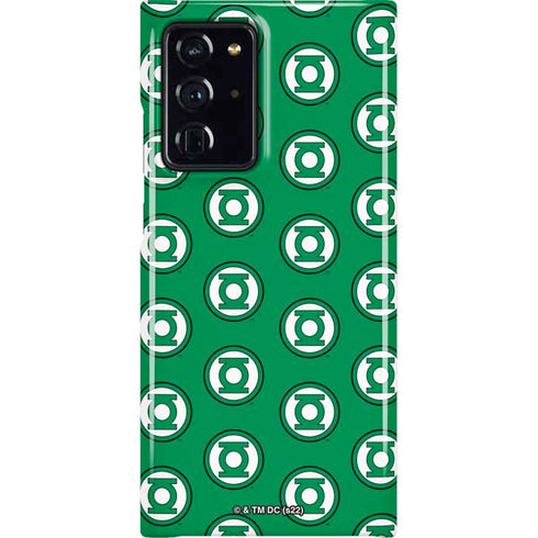DC Comics Green Lantern Logo Pattern Galaxy Cases