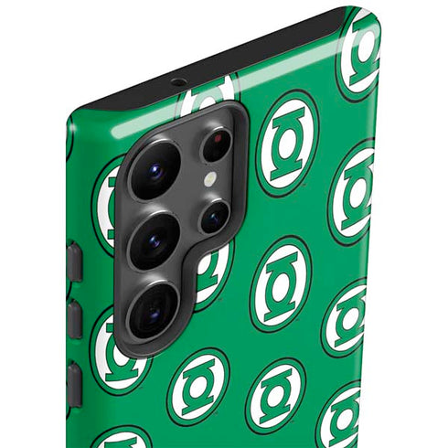 DC Comics Green Lantern Logo Pattern Galaxy S23 Ultra Pro Case