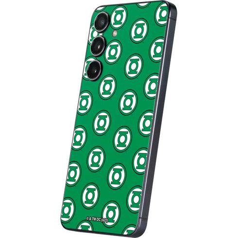 DC Comics Green Lantern Logo Pattern Galaxy S24 Plus Skin