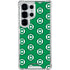 DC Comics Green Lantern Logo Pattern Galaxy S25 Ultra Clear Case