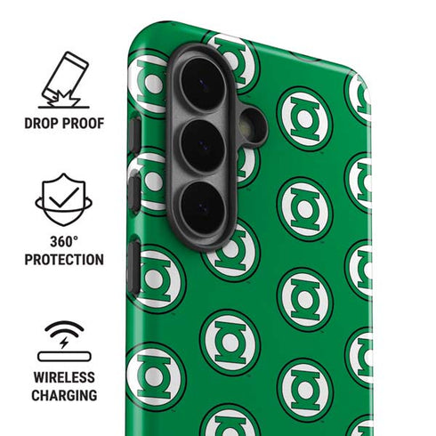 DC Comics Green Lantern Logo Pattern Galaxy S26 Impact Case