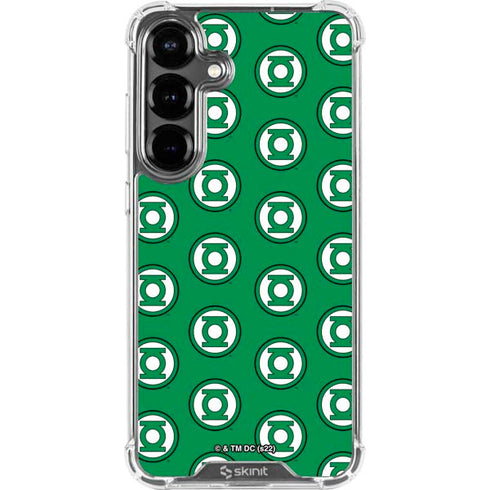 DC Comics Green Lantern Logo Pattern Galaxy S26 Plus Clear Case