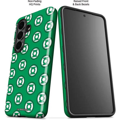 DC Comics Green Lantern Logo Pattern Galaxy S26 Plus Impact Case
