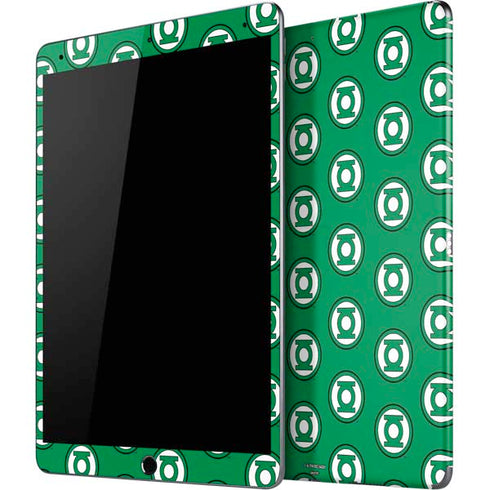 DC Comics Green Lantern Logo Pattern iPad Skins