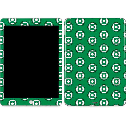 DC Comics Green Lantern Logo Pattern Apple iPad Skin