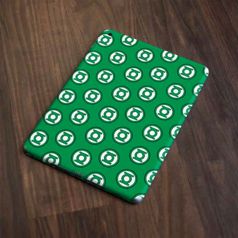 DC Comics Green Lantern Logo Pattern Apple iPad Skin