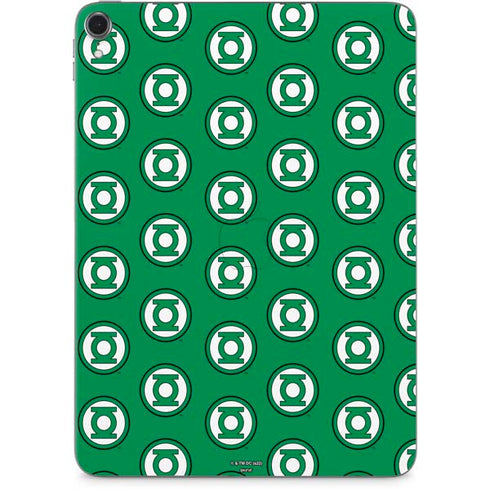 DC Comics Green Lantern Logo Pattern Apple iPad Pro Skin