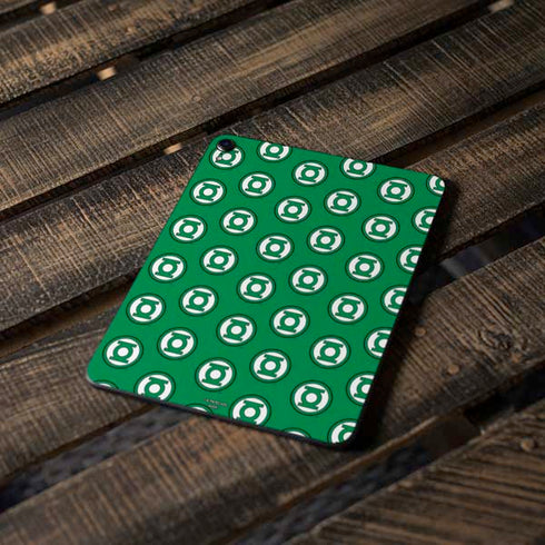 DC Comics Green Lantern Logo Pattern Apple iPad Pro Skin