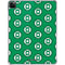 DC Comics Green Lantern Logo Pattern iPad Pro 11in (2024) Clear Case