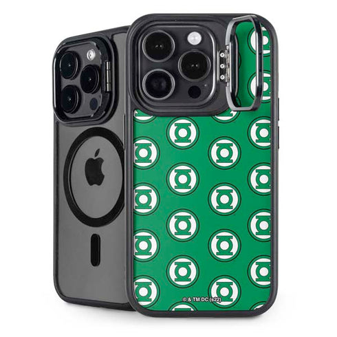 DC Comics Green Lantern Logo Pattern iPhone 13 Pro Kickstand Case