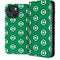 DC Comics Green Lantern Logo Pattern iPhone 15 Plus Folio Case