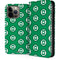 DC Comics Green Lantern Logo Pattern iPhone 15 Pro Max Folio Case