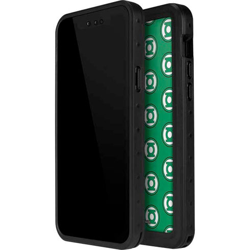 DC Comics Green Lantern Logo Pattern iPhone 15 Pro Waterproof Case