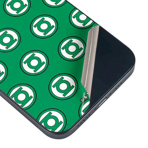 DC Comics Green Lantern Logo Pattern iPhone 15 Skin