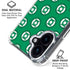 DC Comics Green Lantern Logo Pattern iPhone 16 Plus Clear Case