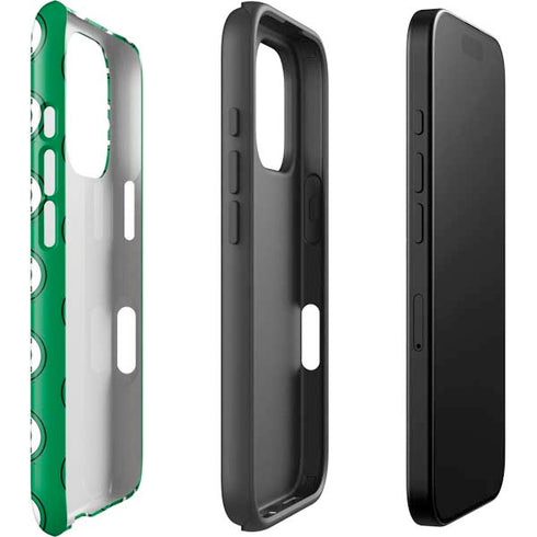 DC Comics Green Lantern Logo Pattern iPhone 16 Pro Impact Case