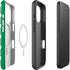 DC Comics Green Lantern Logo Pattern iPhone 16 Pro Magsafe Impact Case