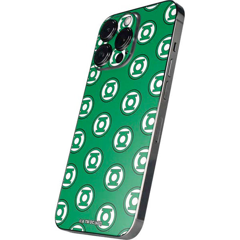 DC Comics Green Lantern Logo Pattern iPhone 16 Pro Max Skin