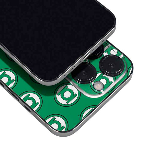 DC Comics Green Lantern Logo Pattern iPhone 16 Pro Skin
