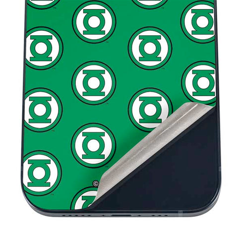 DC Comics Green Lantern Logo Pattern iPhone 16 Skin