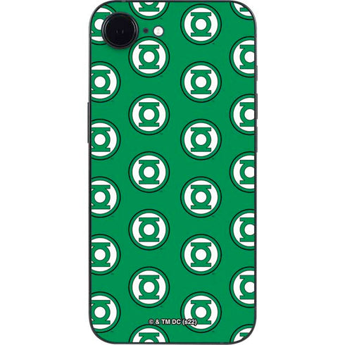 DC Comics Green Lantern Logo Pattern iPhone 16e Skin