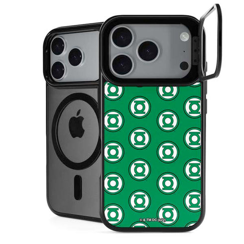 DC Comics Green Lantern Logo Pattern iPhone 18 Pro Kickstand Case