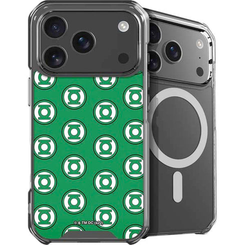 DC Comics Green Lantern Logo Pattern iPhone 18 Pro Max MagSafe Case