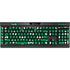 DC Comics Green Lantern Logo Pattern K95 RGB PLATINUM Mechanical Gaming Keyboard Skin