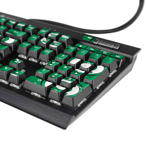 DC Comics Green Lantern Logo Pattern K95 RGB PLATINUM Mechanical Gaming Keyboard Skin