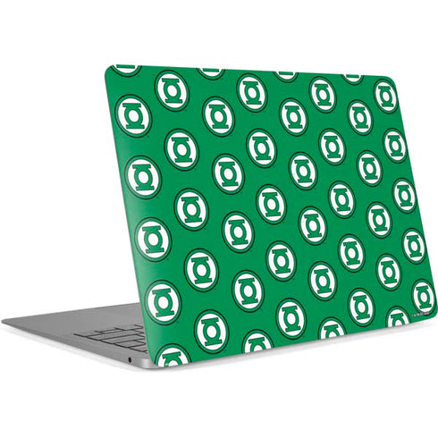 DC Comics Green Lantern Logo Pattern Apple MacBook Air Skin