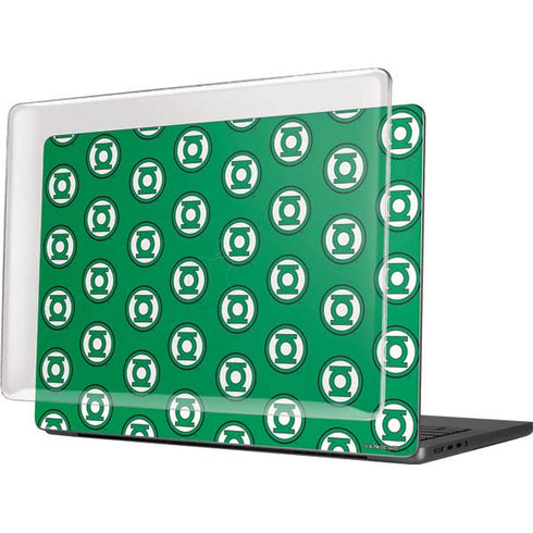 DC Comics Green Lantern Logo Pattern MacBook Pro 14in (2021-24) Case plus Skin