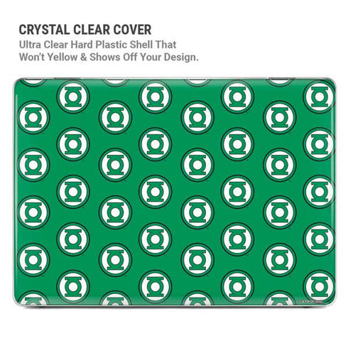 DC Comics Green Lantern Logo Pattern MacBook Pro 14in (2021-24) Case plus Skin