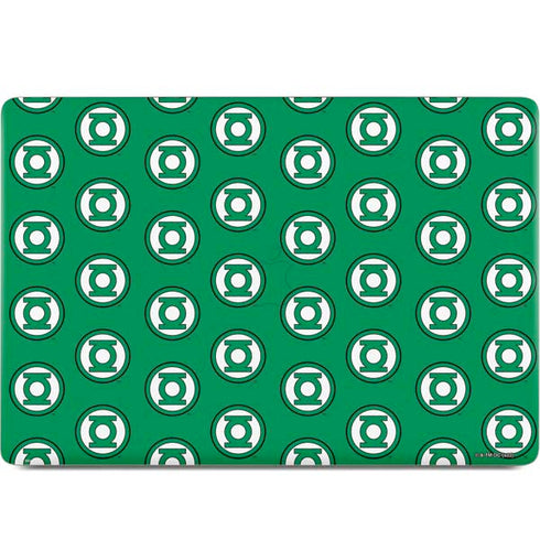 DC Comics Green Lantern Logo Pattern MacBook Skins