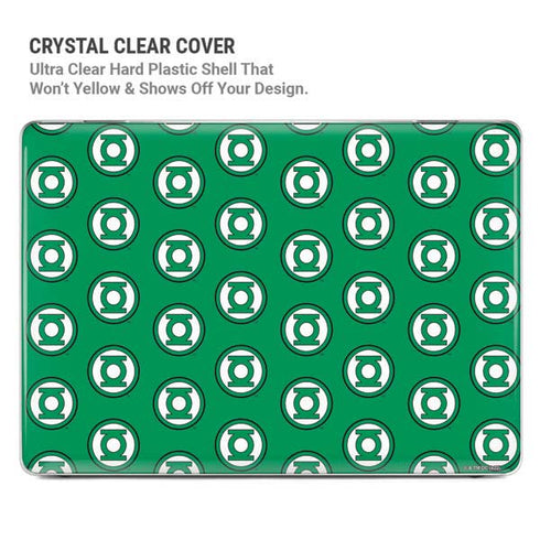 DC Comics Green Lantern Logo Pattern MacBook Cases