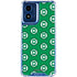 DC Comics Green Lantern Logo Pattern Moto G Play 4G (2024) Clear Case