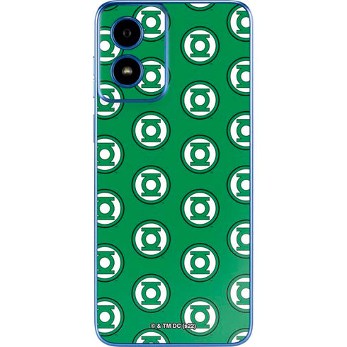 DC Comics Green Lantern Logo Pattern Moto G Play 4G (2024) Skin