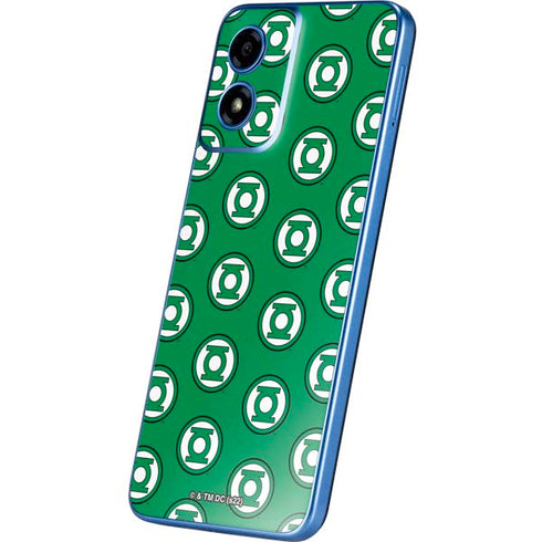 DC Comics Green Lantern Logo Pattern Moto G Play 4G (2024) Skin
