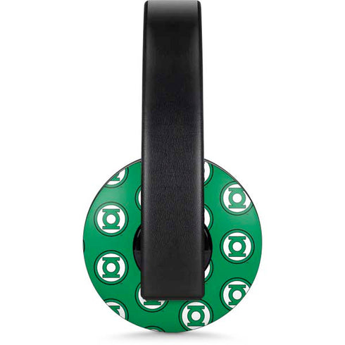 DC Comics Green Lantern Logo Pattern PlayStation 4 Gold Wireless Headset Skin