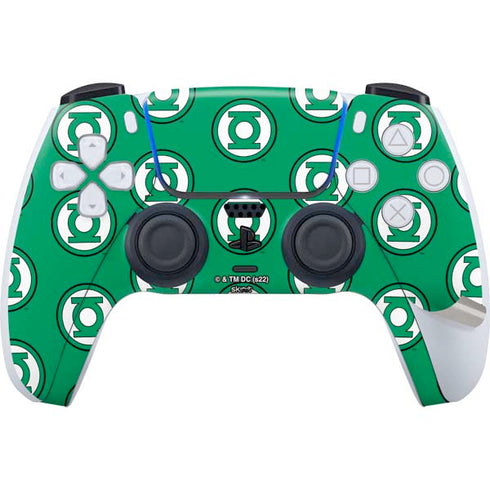 DC Comics Green Lantern Logo Pattern PS5 Pro Bundle Skin
