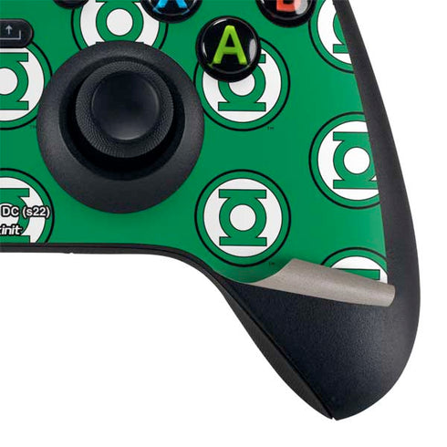 DC Comics Green Lantern Logo Pattern Xbox Series X Bundle Skin