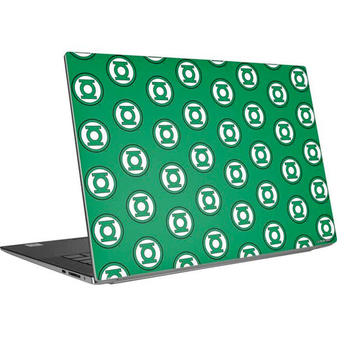 DC Comics Green Lantern Logo Pattern Dell XPS Skin