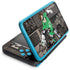 DC Comics Green Lantern Vintage Action Pose Pattern Nintendo 2DS XL (2017) Skin
