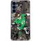DC Comics Green Lantern Vintage Action Pose Pattern Galaxy A35 5G Clear Case
